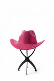 Fushia Rhinestone Cowboy Hat