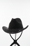 Black Rhinestone Cowboy Hat