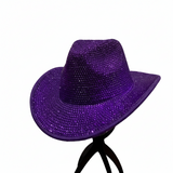 Bling Purple Cowboy Hat