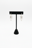 Silver Hoops pierced Earrings