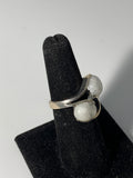 Moonstone  Sterling Silver Ring Size 7