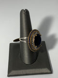 Black Onyx Sterling Silver 925 Ring