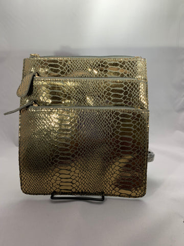 Gold Crossbody Handbag