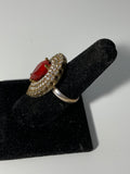 Ruby Red Gemstone Ring Size 9