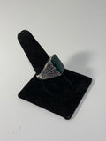 Men Sterling Silver Ring 925 with gemstone