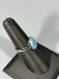 Larimar Sterling Silver Ring