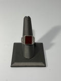 Men Sterling Silver Ring 925 with gemstone