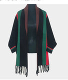 Green and Red Shawl